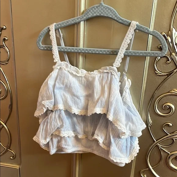 Ooh! La, La! Couture Blue Tie-Dye Girls Two Piece Set - Sz 5